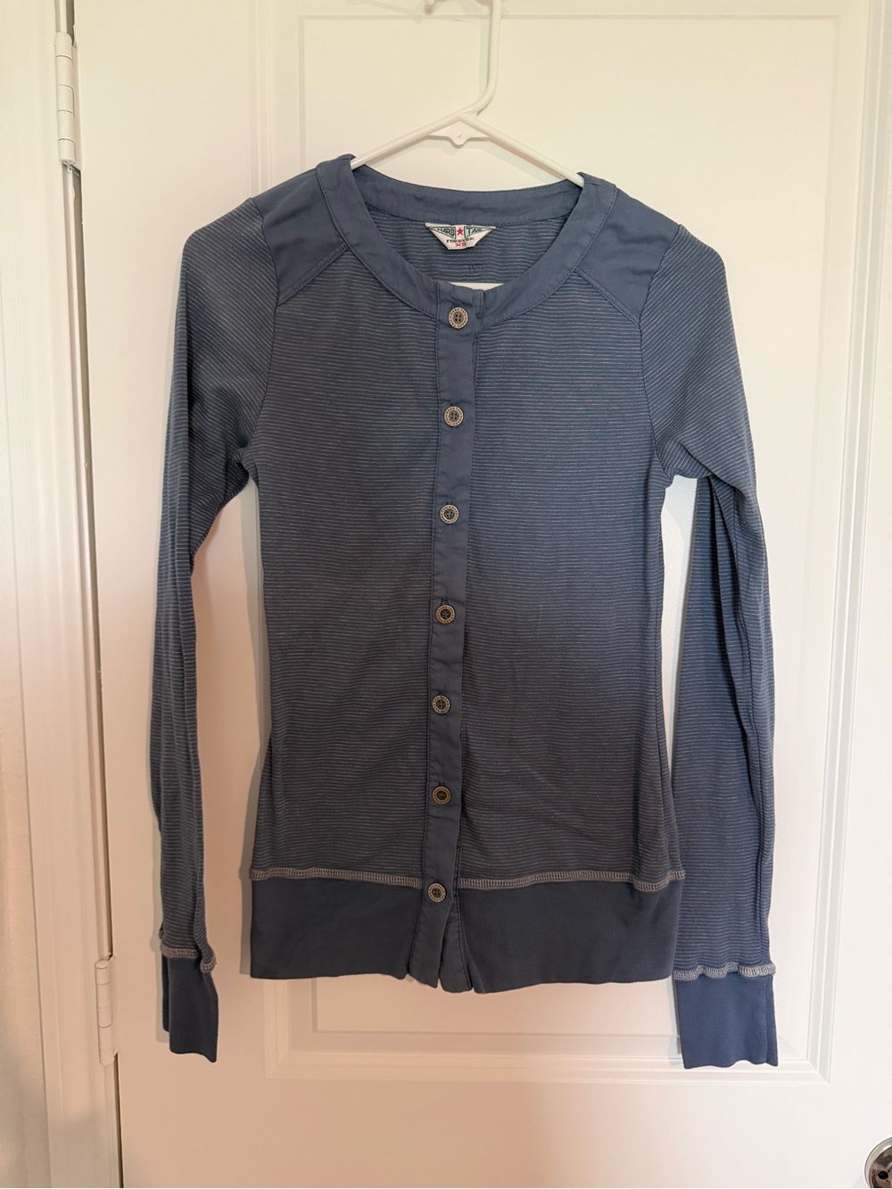 Hard Tail Dusty Blue Button-Up